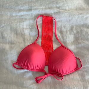 Aerie Vibrant Pink Bikini Top
